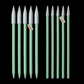 100pcs Foam Swabs 2.9",Foam Printer Cleaning Swabs Sticks - Round Lint-Free Foam Tip Swab for Camera, Inkjet Printer, Painting, Optics Lens Equipment