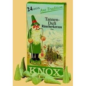 4 Boxes German Incense Cones -Pine Scent