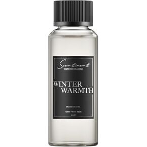 Winter Warmth Winter Collection Diffuser Oils | Aromatherapy Home Fragrance | Luxurious Scent with Notes of Amber, Balsam, Fresh Spices, 120ml