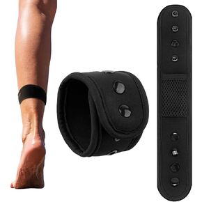 Ankle Band Fitness Pedometer for Men&Women,Compatible with Fitbit Flex 2/One/Zip/Charge 2 3/Alta HR or Garmin Vivofit/2/3/4/JR Fitness Tracker,Adjustable Breathable Sport Ankle Band