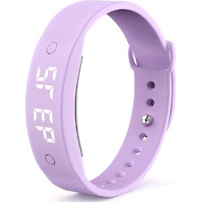 Non Bluetooth Fitness Tracker Pedometer Watch Step Counter Activity Tracker Alarm Clock Countdown Timer IP67 Waterproof Fitness Watch for Women Men