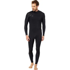 O'Neill 4/3 mm Hyperfreak Fire + Back Zip Fullsuit Black/Black 2XL (6'0"-6'2", 210-230 lbs)