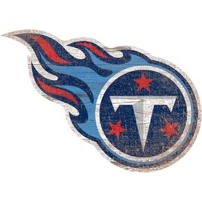 NFL Tennessee Titans Unisex Tennessee Titans Team Logo 8in Cutout, Team Color, 8 inch