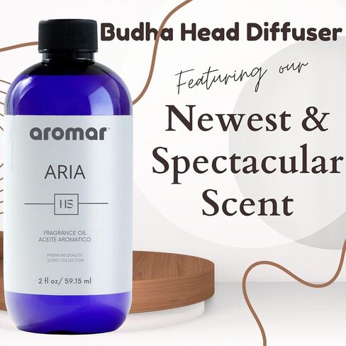 Aromar Buddha Ceramic Diffuser, White in Saudi Arabia