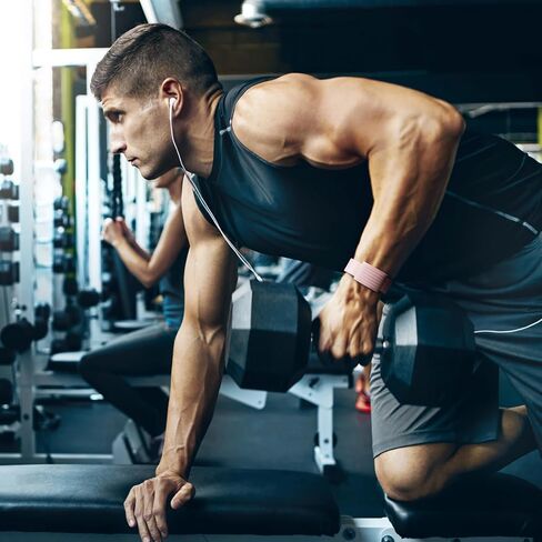 Sportflex Fitness Whoop Band متوافق مع WHOOP 4.0، حزام Whoop من السيليكون الناعم والمتين المقاوم للماء لتعزيز الأداء in Saudi Arabia