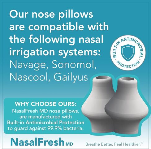 NasalFresh MD - Pair of Replacement Nose Pillows - 1 Set in Kuwait