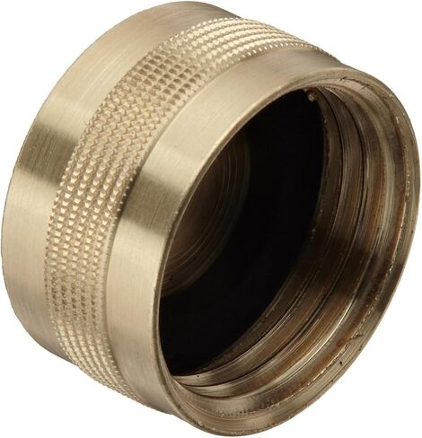 تركيب خرطوم حديقة نحاسي GHC7 من Dixon Valve & Coupling، غطاء، أنثى GHT 3/4 بوصة (عبوة من 5) in Saudi Arabia
