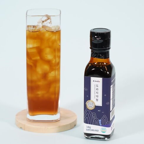 [K-doraji] Korean Premium Natural Tea Concentrate 140ml -100% Bellflower Root Extract, Sore Throat, in Saudi Arabia