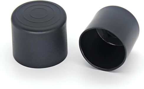 8 Pack 0.75 inch（19mm） Round Plastic Tubing Plug,Black End Caps for Metal Tubing,Hardware Plugs, Fences, Glide Protection from Chair Legs and Furniture in Kuwait