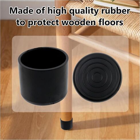 8 Pack 0.75 inch（19mm） Round Plastic Tubing Plug,Black End Caps for Metal Tubing,Hardware Plugs, Fences, Glide Protection from Chair Legs and Furniture in Kuwait