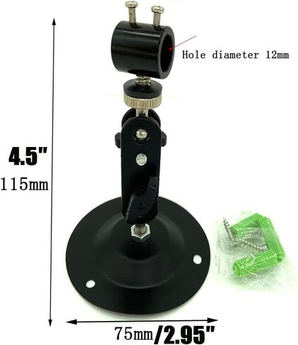 Laser Positioning Bracket Laser Module Fixing Bracket 360-degree Adjustable Positioning Bracket 12mm (12mm-2packs) in Saudi Arabia