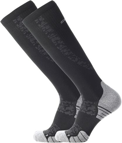 SOLAX Compression Socks with 20-30mmgh Knee High Over The Calf Socks 2 Pairs in Saudi Arabia