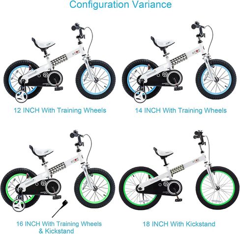 دراجة رويال بيبي فورمولا للأطفال الصغار والأطفال، بعجلات 12 14 16 18 20 بوصة، خيارات عجلات التدريب، للأولاد والبنات للأعمار من 3 سنوات فما فوق in Kuwait