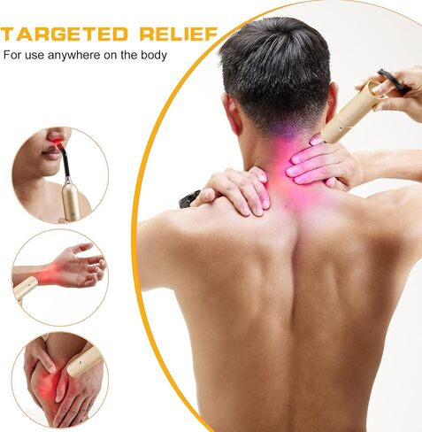 Red Light Therapy Belt with Timer, Near & Infrared Light Therapy Device Portable Wrap for Body Back Knee Joint Muscle Pain Relief and Dogs in Saudi Arabia