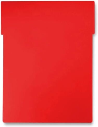 BCW Collectible Card Bin Partitions - Red | Dividers for BCW Card Bins & 6 Drawer Card Catalog | Divide and Organize Your Trading Card Collection | Visible Sections, Adhesive Label-Friendly in Saudi Arabia
