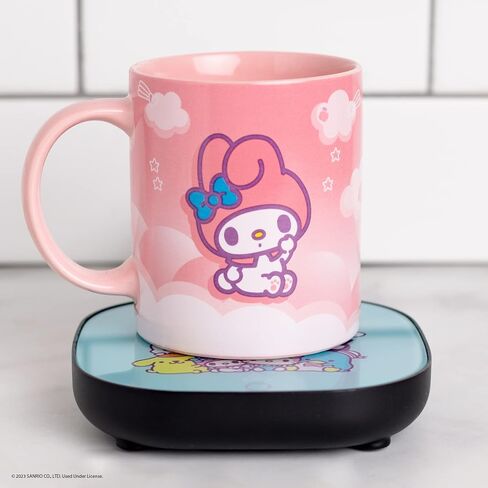Uncanny Brands Hello Kitty & Friends Mug Warmer – Keeps Your Favorite Beverage Warm - Auto Shut On/Off in Saudi Arabia