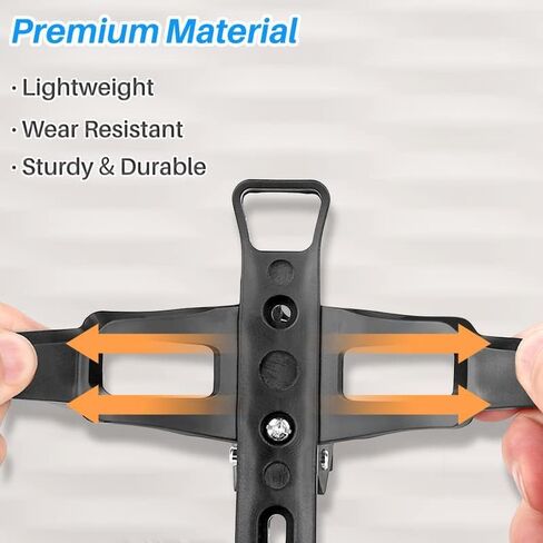 حامل كأس ماء للدراجة من كاليفيل حامل كأس عالمي للدراجة خفيف الوزن وزجاجة مياه على شكل قفص متين للمقود للنساء باللون الأسود in Kuwait