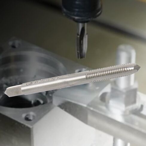 Aopin M4.5 x 0.75 Taper Hand Tap HSS Metric Female Thread High Speed Steel Hand/Machine Use Straight Flute Screw Tap, For Used To Make New Threads, Re-Thread Damaged And Jammed Threads 2 Pcs in Saudi Arabia