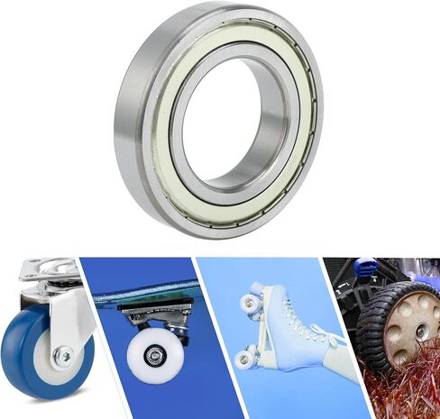 ACROPIX 6212ZZ Deep Groove Ball Bearings P0 60x110x22mm Lubricated Bearings Double Metal Seal Silver Tone Scooter Skateboard Wheel in Saudi Arabia