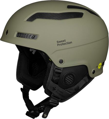 Sweet Protection Trooper 2Vi MIPS Snowboarding and Ski Helmet - Advanced Protective Gear for Freeriding with Adjustable Ventilation, Rose Gold Metallic, Large/X-Large in Kuwait