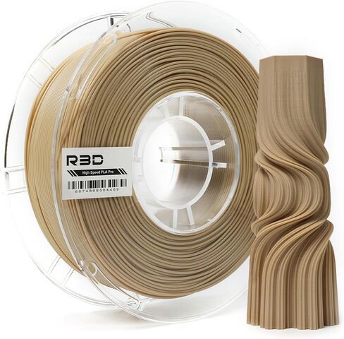 R3D High Speed PLA Pro Filament 1.75mm 1KG, 3D Printer Filament for 30-600 mm/s High-Speed Printing, Dimensional Accuracy +/- 0.02 mm, Plastic Spool, Compatible with AMS (Black) in Saudi Arabia