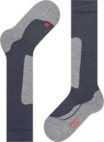 FALKE Unisex Kids Active Ski Socks, Mid Weight, Merino Wool, 1 Pair in Saudi Arabia