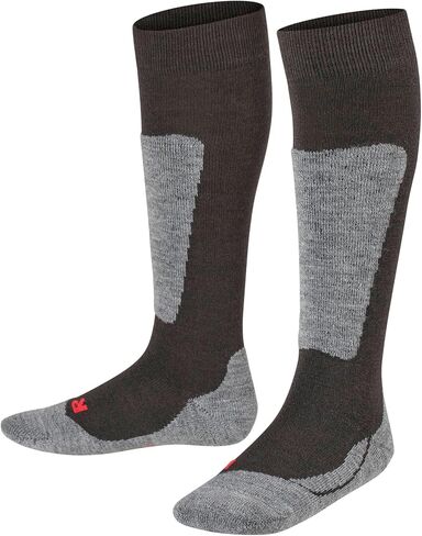 FALKE Unisex Kids Active Ski Socks, Mid Weight, Merino Wool, 1 Pair in Saudi Arabia