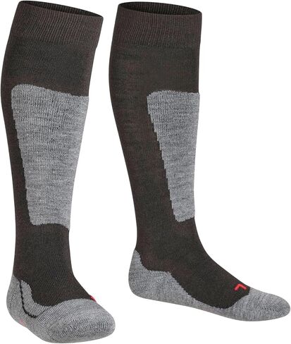 FALKE Unisex Kids Active Ski Socks, Mid Weight, Merino Wool, 1 Pair in Saudi Arabia