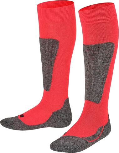 FALKE Unisex Kids Active Ski Socks, Mid Weight, Merino Wool, 1 Pair in Saudi Arabia