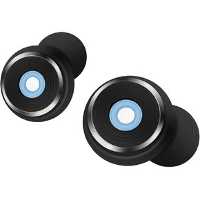 Ear Plugs for Sleeping Noise Cancelling Ear Protection EarPlugs for Sleep, Concerts, Work, Study, Travel, Perfect -33dB Silicone Earplugs for Noise Reduction Black