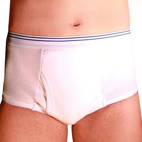 Petey's Washable Incontinence Underwear for Men (Ultimate Protection - 20oz) - Reusable Men's Briefs for Overnight Protection (Medium (34" to 36"))