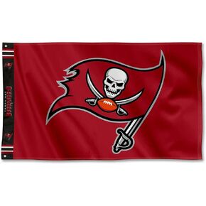 WinCraft Tampa Bay Buccaneers Printed Header 3x5 Foot Banner Flag