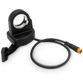 EBike Thumb Throttle, 108X Right Thumb Throttle Speed Control 24V 36V 48V 60V 72V 3 Pin Waterproof/SM Connector for Electric Scooters and E-Bike
