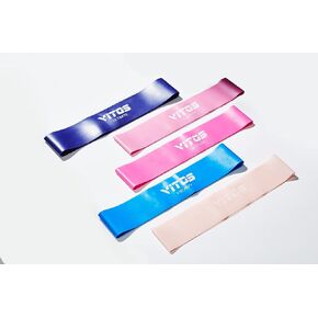 Vitos Resistance Bands Set - Exercise Bands for Working Out, Leg Exercises Elastic Stretch Bands