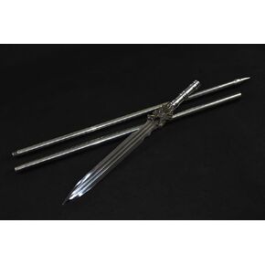 Dragon Lance Spear/High Carbon Steel Spearhead,Stainless Steel Rod,Length 81 inch,Chinese Sword