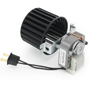 S97009796 Bathroom Fan Motor Blower Assembly Compatible with Broan NuTone Bulb Heaters 162-E、G、J、K、L、M and 164-E、G、J、K、 L、M, Replaces Part Numbers 97009796, S97009758, S97009796B