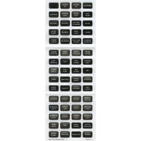 20734-BLUE SEA 8214 Label KIT DC Waterproof