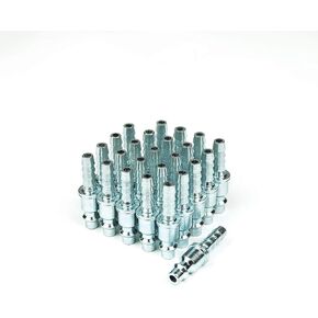 Primefit IP1414BS-B25-P (25-Pack) Industrial Plug Steel 1/4-IN x 1/4-IN STD Hose Barb (BULK)