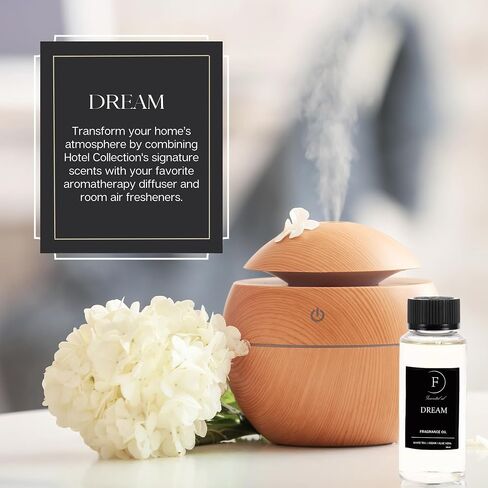 Falcon D - مزيج الزيوت العطرية الفاخرة Dream 120mL / 4.1oz - زيت ناشر رائحة ممتاز للعلاج بالروائح المنزلية - قم بتحويل مساحتك باستخدام عطر مستوحى من الفنادق in Saudi Arabia