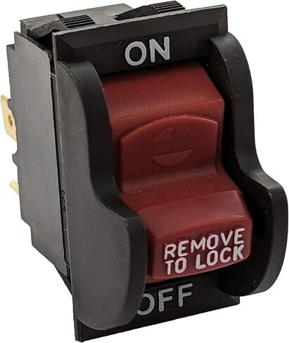On-Off Toggle Switch for Hitachi Dewalt Rockwell Delta Reliant Performax Dayton Jet Craftsman OR90037 0R90037 Power Tools Planer Band Saw Drill Press Table Saw Grinder UL Listed in Saudi Arabia