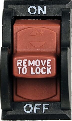 On-Off Toggle Switch for Hitachi Dewalt Rockwell Delta Reliant Performax Dayton Jet Craftsman OR90037 0R90037 Power Tools Planer Band Saw Drill Press Table Saw Grinder UL Listed in Saudi Arabia