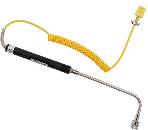 K Type Sensor Probes Metal HeadProbe, φ15mm Surface Temperature Probe Surface Thermocouple for Temperature Detection (Curved Shank Surface Thermocouple) in Saudi Arabia
