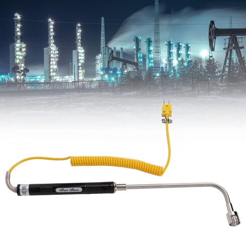 K Type Sensor Probes Metal HeadProbe, φ15mm Surface Temperature Probe Surface Thermocouple for Temperature Detection (Curved Shank Surface Thermocouple) in Saudi Arabia