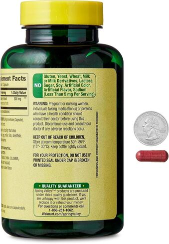 Cranberry Extract, 500mg, 60 Vegetarian Capsules (Pack of 2) - Non-GMO, Gluten-Free, Urinary Tract Support, Antioxidant Supplement in Saudi Arabia