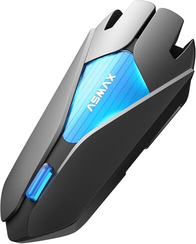 سماعة بلوتوث Z1 للدراجات النارية، خوذة 10 راكبين، أنظمة اتصالات داخلية شبكية، تحكم صوتي/شحن سريع/إقران عالمي/إلغاء الضوضاء/ IP67 مقاومة للماء، عبوتان in Kuwait