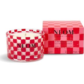 NEOM- Christmas Wish Luxury Scented Candle | Essential Oil Aromatherapy Candle | Mandarin & Cinnamon | Gift… (3 Wick)