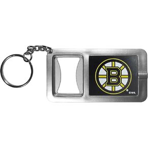 Siskiyou NHL unisex Flashlight Key Chain With Bottle Opener