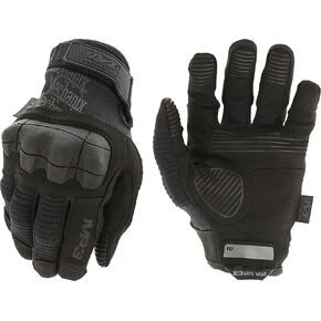 Mechanix Wear: M-Pact 3 Tactical Work Gloves, Touchscreen Capability, Synthetic Leather Gloves, Finger Reinforcement and Impact Protection, Work Gloves for Men (Black, Small)