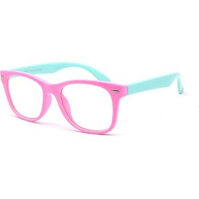 Flexible Kids Blue Light Blocking Glasses for Boys and Girls Age 4-12