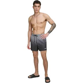DKNY Men's Lightweight Quick Dry Volley UPF 40+ Protection Swim Trunk